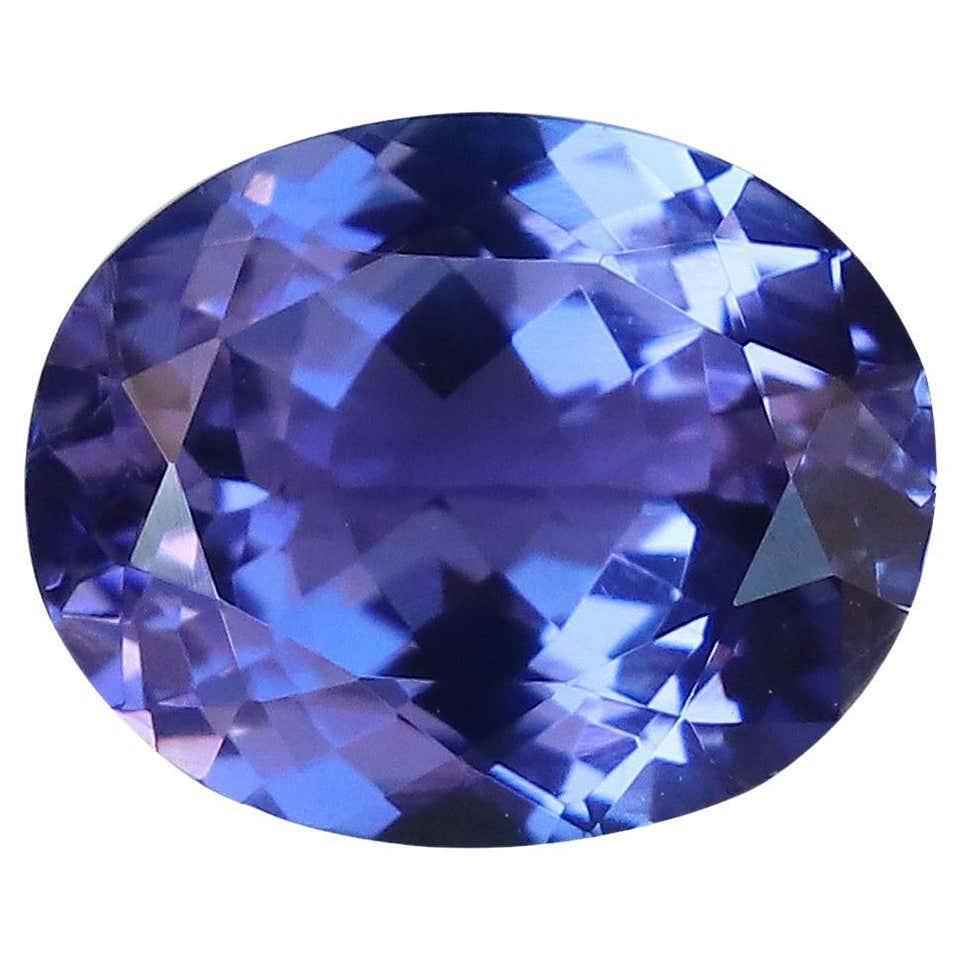 Natural Tanzanite 9x11mm AAA Oval Loose Gemstone December Birthstone 3. ...