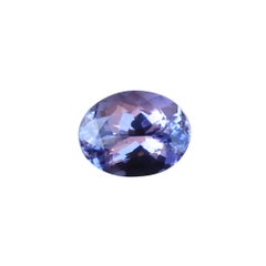 Natural Tanzanite 8x11mm Loose Gemstone December Birthstone 4.24 Cts AAA Oval