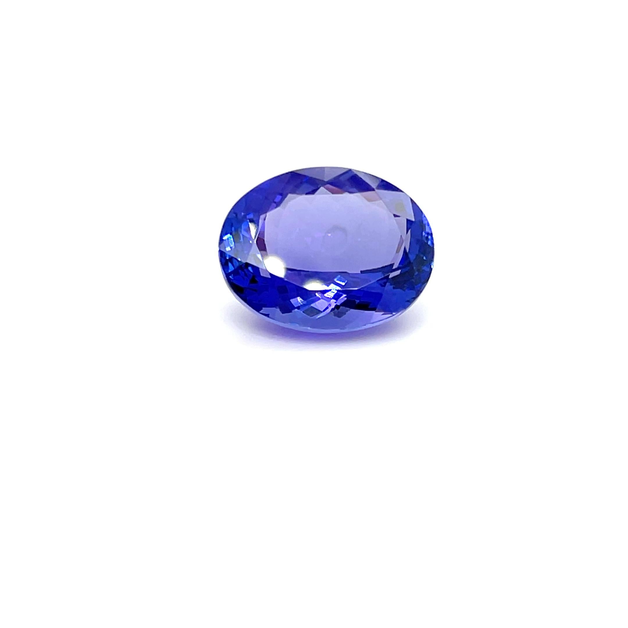 Art Deco Natural Tanzanite AAAA Grade Top Quality Oval Loose Gemstone Tanzanite Jewelry For Sale