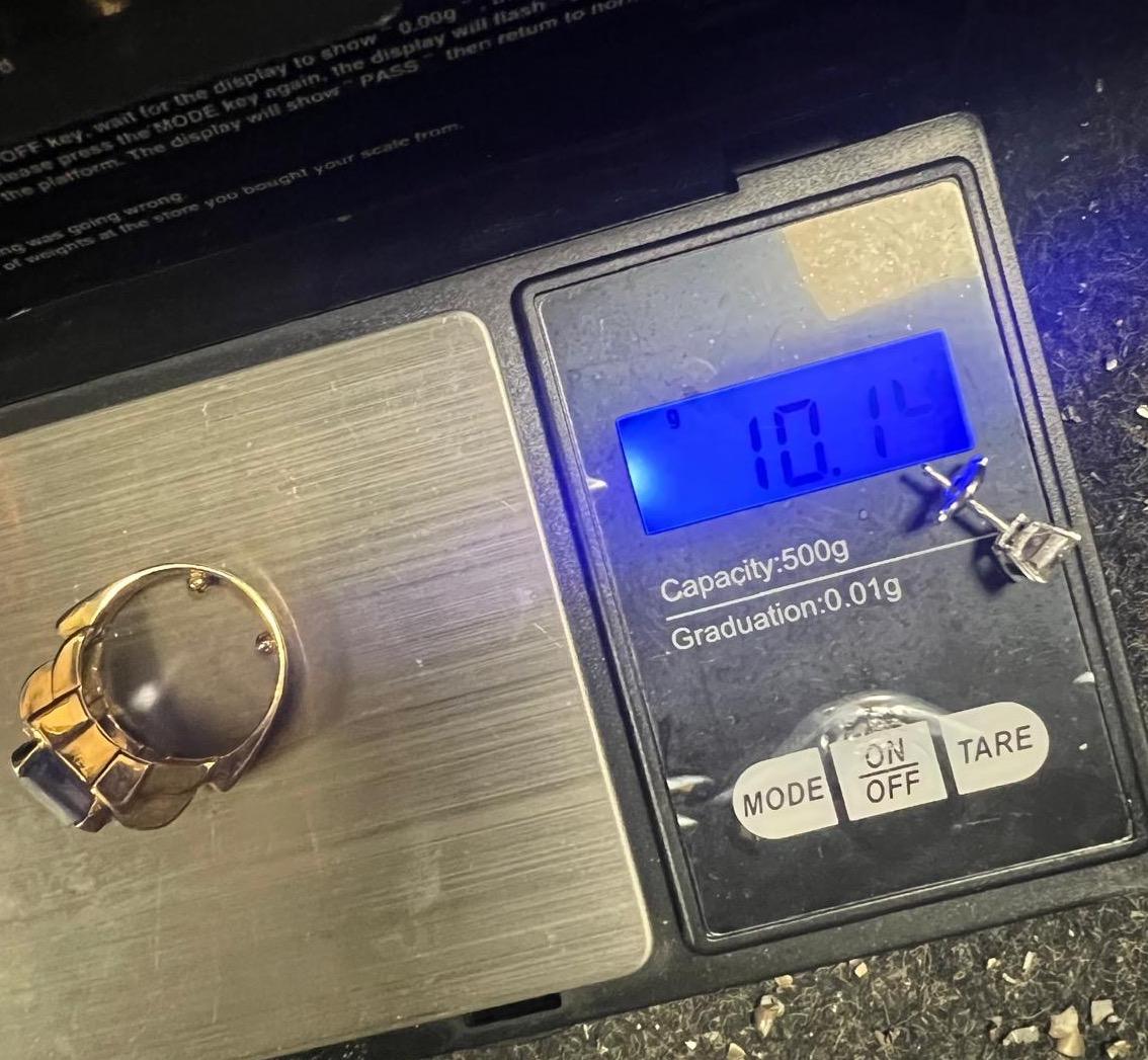 Tank-Ring mit natürlichem Tansanit und Diamant im Angebot 5
