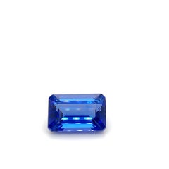 Natural Tanzanite Emerald Cut 20.06 Cts AAAA Color Tanzanite Loose Gemstone