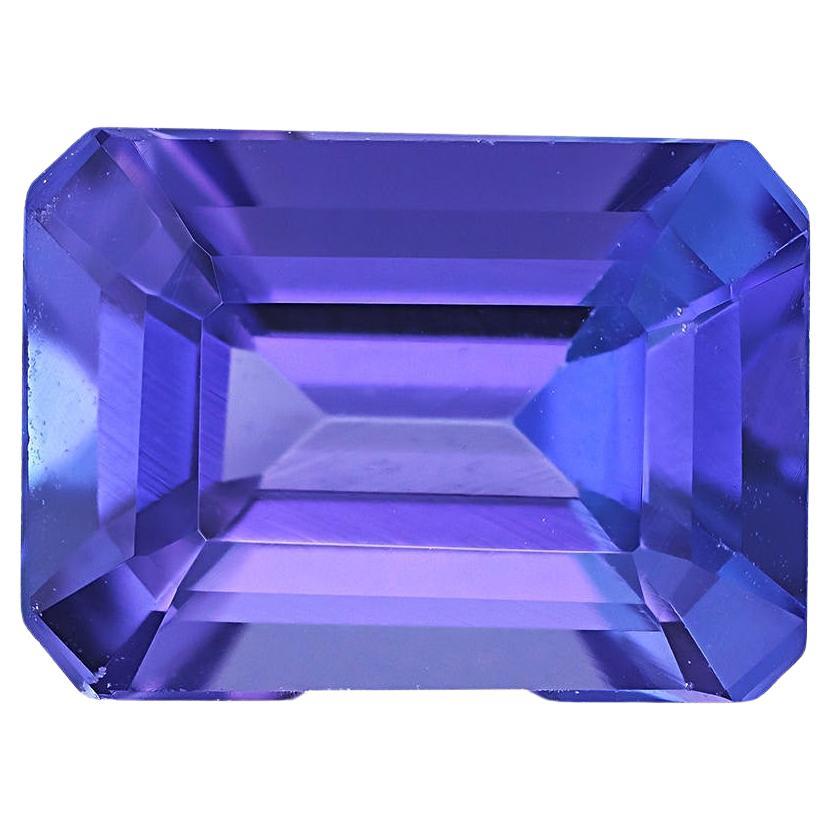 Tanzanita Natural Esmeralda Talla Facetada Suelta AAAA Piedra Preciosa Tanaznita Joyería