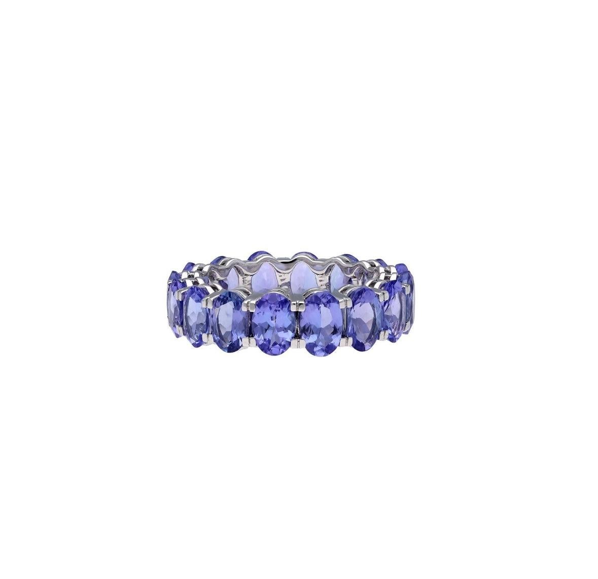 ❋ Gemstone : Tanzanite
❋ Gemstone Weight : 7.22 cts
❋ Gemstone Size : 6X4 mm
❋ Gemstone Shape : Oval
❋ Gemstone Type : Natural

➡️METAL DETAILS :
❋ Metal Purity : Solid 18K Gold
❋ Metal Color : White Gold
❋ Product Size : US 7
❋ Gross Weight : 4.640