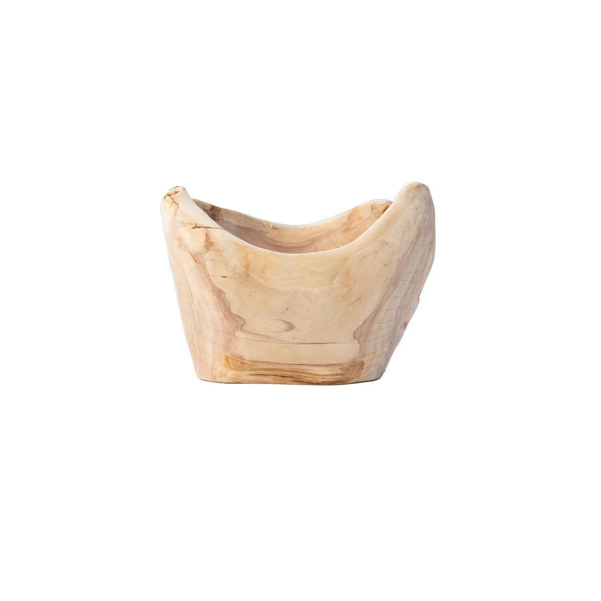 Bohème Bol en teck naturel en vente