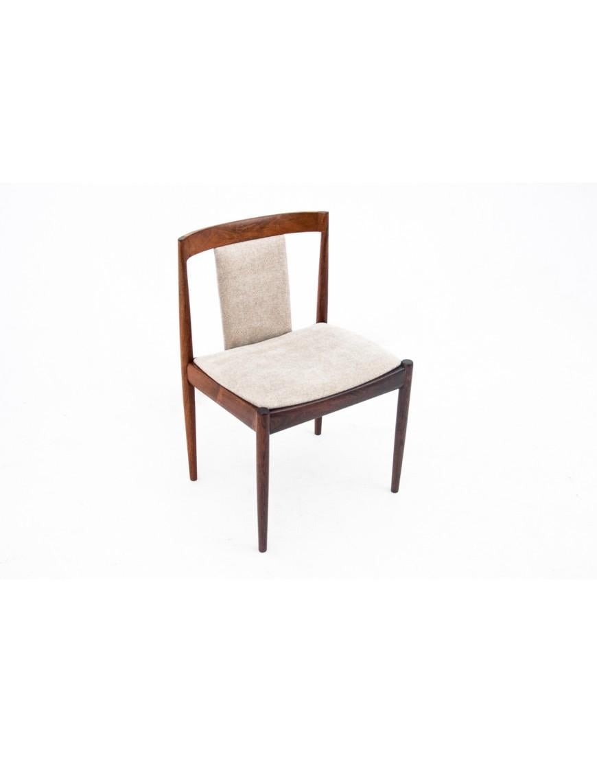 Natural Teak Chairs, Danish design, 1960s After renovation. For Sale 1