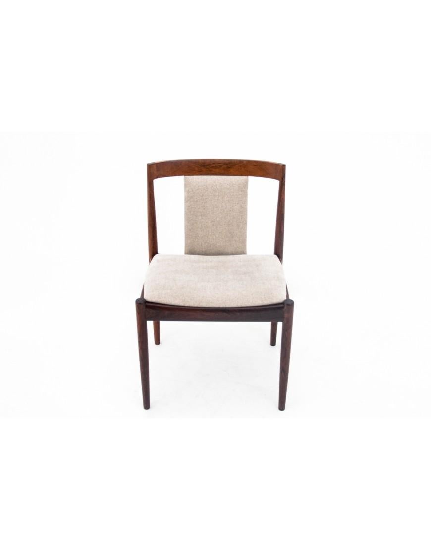 Natural Teak Chairs, Danish design, 1960s After renovation. For Sale 3
