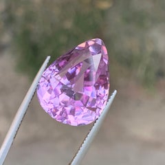 Natural Teardrop Shape Baby Pink Kunzite Gemtsone (Spodumene) for Jewellery 21mm