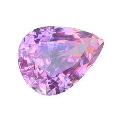 Natural Teardrop Shape Baby Pink Kunzite Gemtsone (Spodumene) for Jewellery 21mm