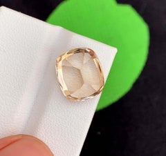 Natural Topaz Gemstone: 12.86 Carat Cushion Cut From Pakistan