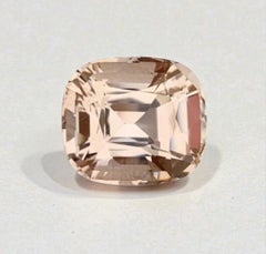 Natural Topaz Gemstone: 13.67 Carat Cushion Cut From Pakistan