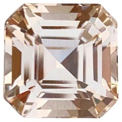 Natural Topaz Gemstone: 13.85 Carat Asscher Cut From Pakistan