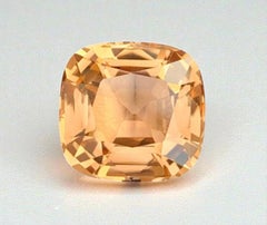 Natural Topaz Gemstone: 19.50 Carat Cushion Cut From Pakistan