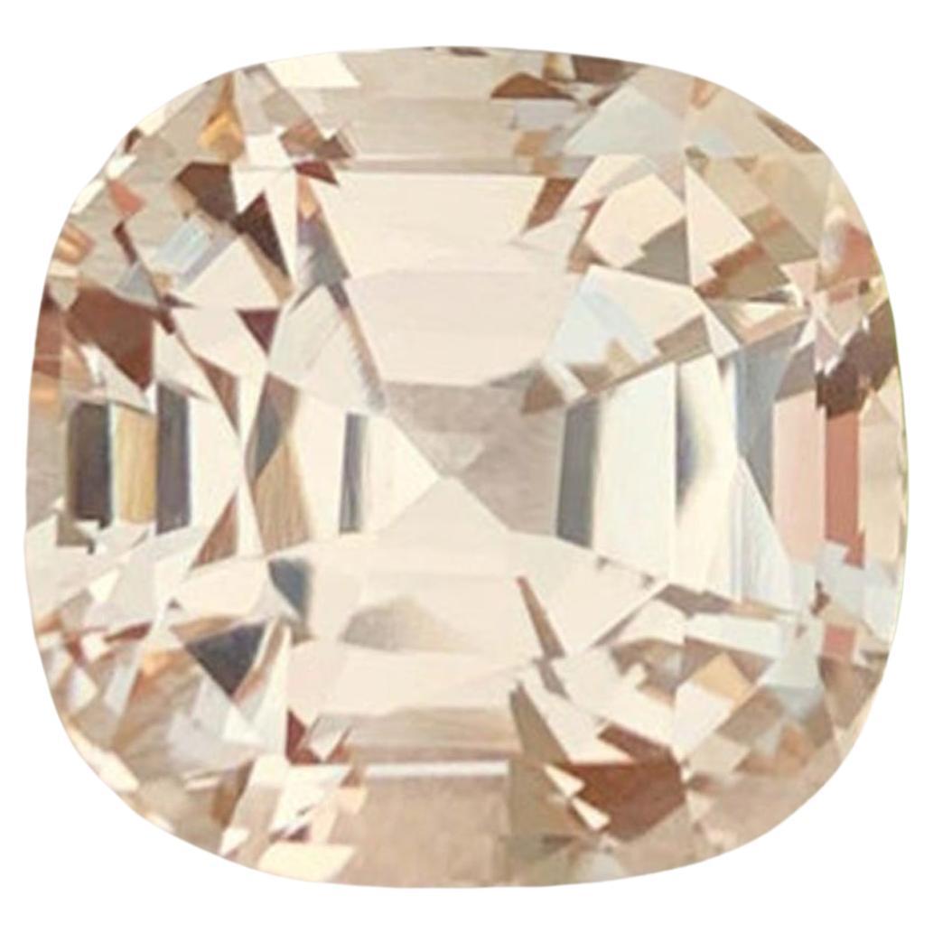 Natural Topaz Gemstone: 22.20 Carat Cushion Cut From Pakistan For Sale