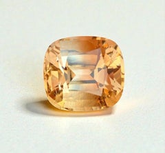 Natural Topaz Gemstone: 22.70 Carat Cushion Cut From Pakistan
