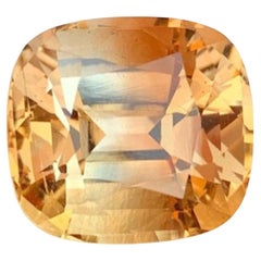 Natural Topaz Gemstone: 22.70 Carat Cushion Cut From Pakistan