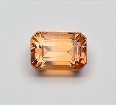 Natural Topaz Gemstone: 2.81 Carat Emerald Cut, November Birthstone