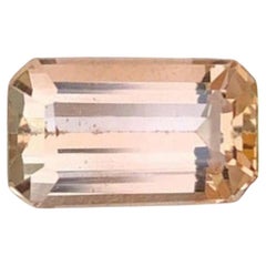 Topaze naturelle : 3,61 carats Couleur jaune d
or Pierre de naissance du mois de novembre