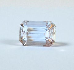 Natural Topaz Gemstone: 7.53 Carat Cushion Cut From Pakistan