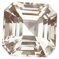 Topaze Naturelle : 8.70 Carat Asscher Cut From Pakistan