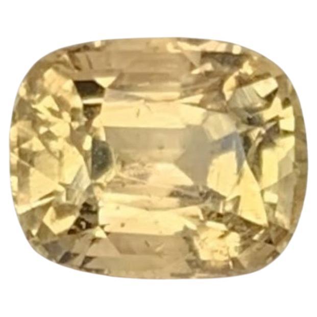 Natürlicher Topas Edelstein: Goldener Kissenschliff, November-Geburtsstein (1,11 Ct)
