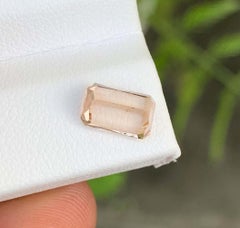 Natürlicher Topas Edelstein: Goldener Smaragd-Schliff, 2,10 Karat