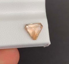 Natural Topaz Gemstone: Golden Fancy Cut, 2.08 Carats