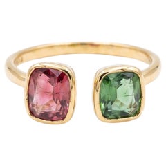 Natural Tourmaline 1.68CTS Ring in 18k Gold