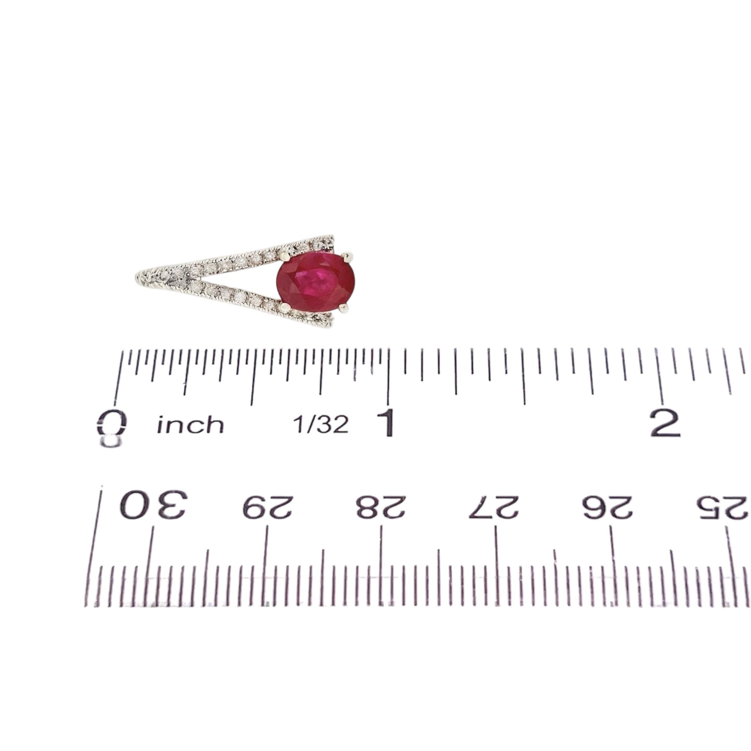 Natürlicher Turmalin-Diamant-Ohrstecker 0,75