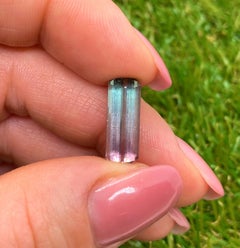 Natürlicher Turmalin Edelstein 5.42 kt, Oktagon-Schliff, Afghanistan, Zertifikat