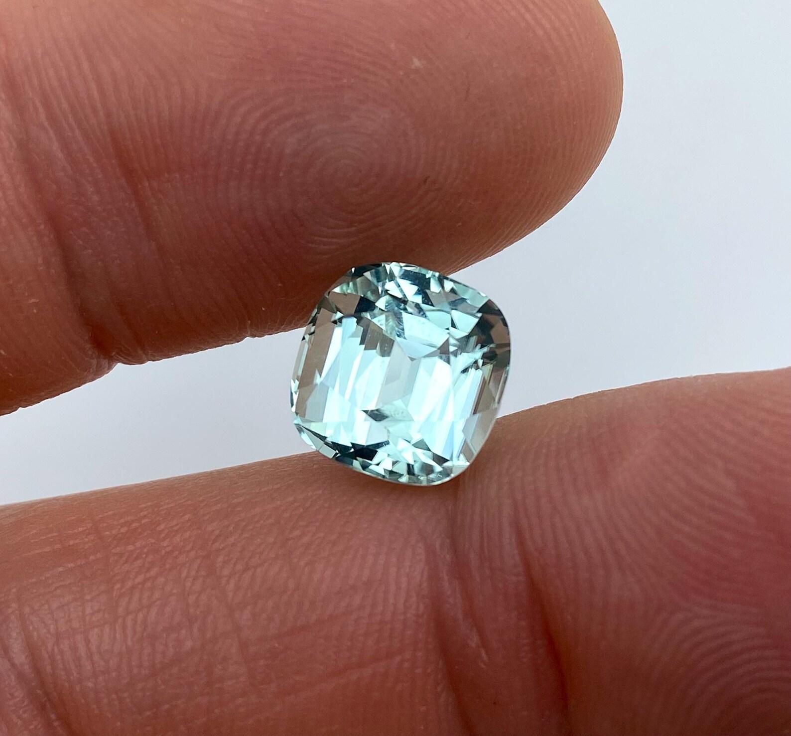 Tormalina naturale di alta qualità, colore raro Greene & Greene da 6,63 ct. in vendita 2