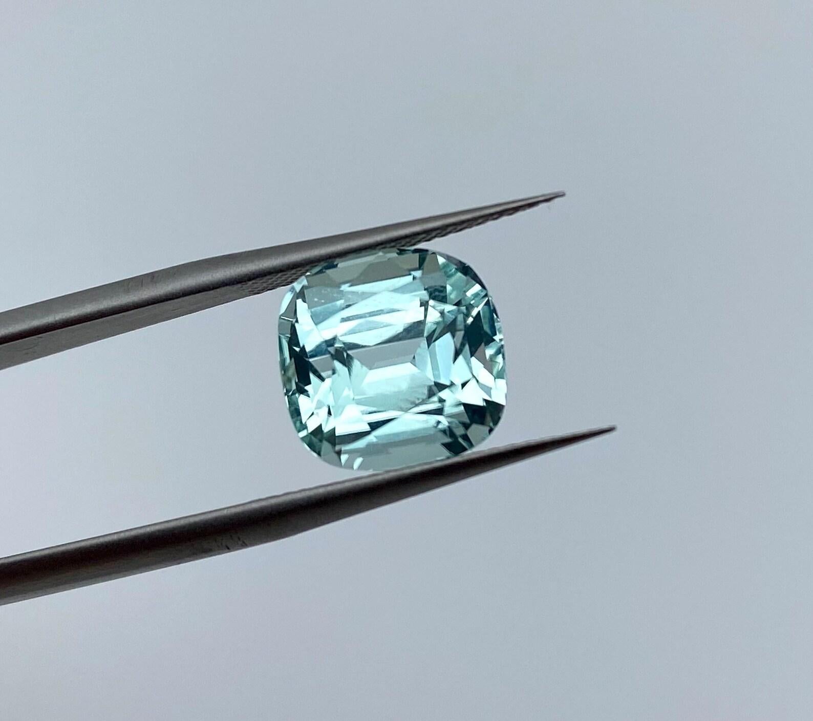 Tormalina naturale di alta qualità, colore raro Greene & Greene da 6,63 ct. in vendita 3