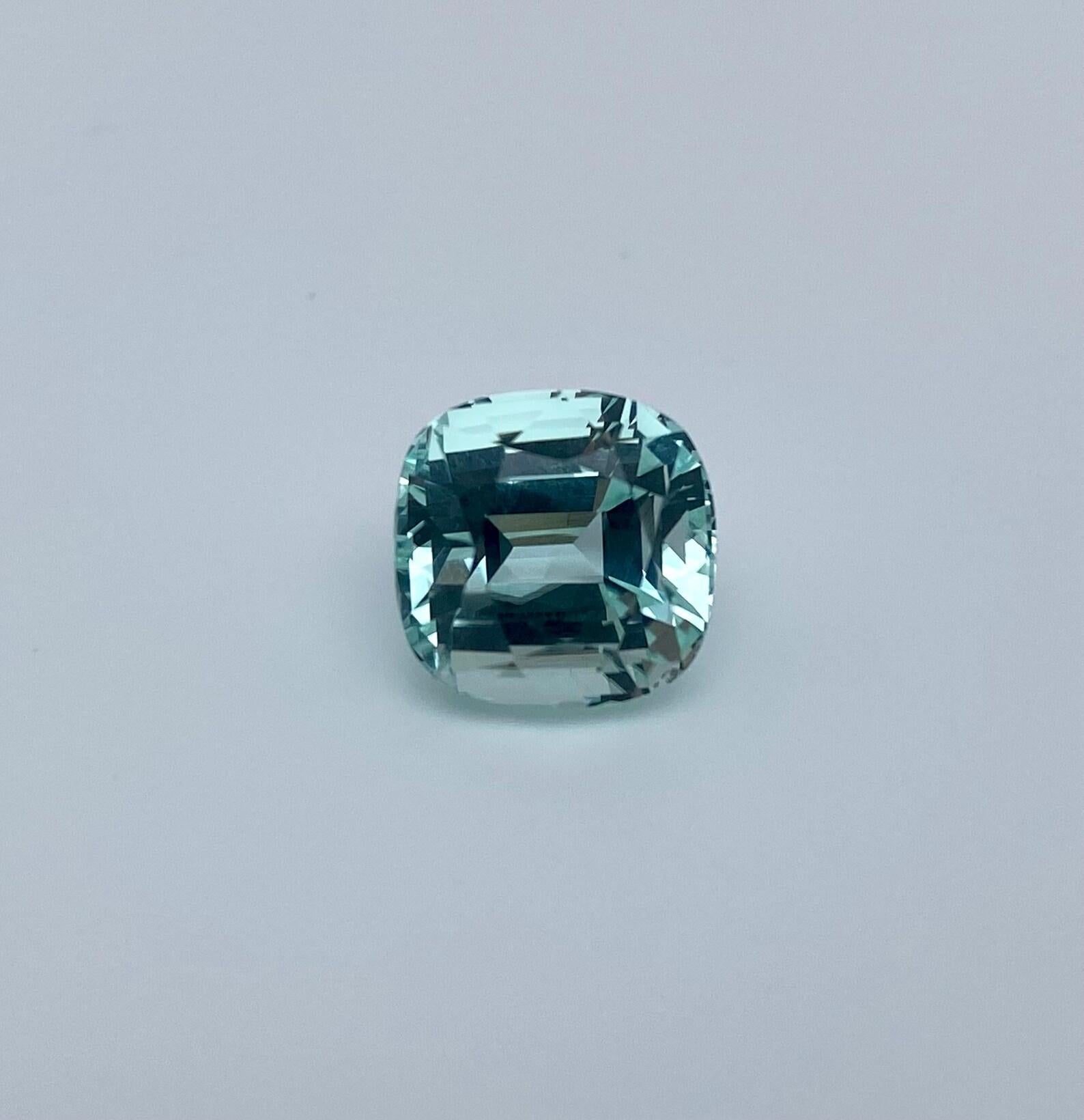 Tormalina naturale di alta qualità, colore raro Greene & Greene da 6,63 ct. in vendita 4