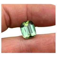 Turmalina natural gema suelta 12,24 ct, talla cojín Afganistán, Certificado