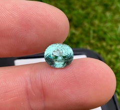Natural Tourmaline Loose gemstone 4.19 Ct., Oval, Certificate, Origin Nigeria
