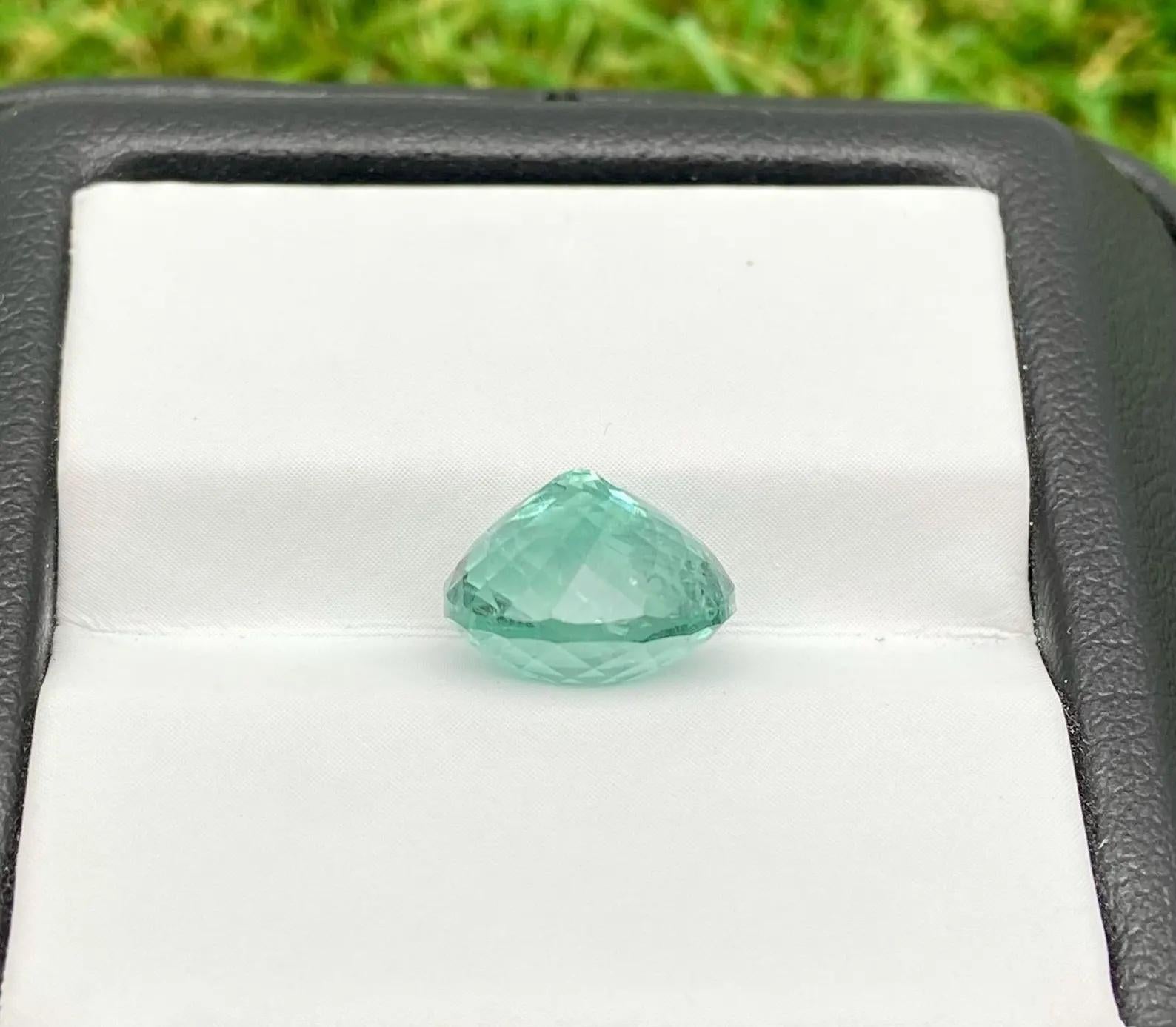 Tourmaline Naturelle Pierre en vrac 4.19 ct, Ovale, Certificat, Origine Nigeria en vente 2