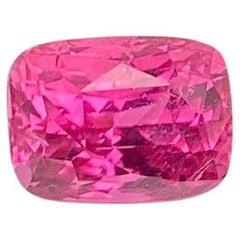 Natural Tourmaline rubellite loose gemstone 2.11 ct., VIVID Pink , Certificate!