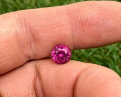 Natural Tourmaline rubellite loose gemstone 3.19 ct., VIVID Pink , Certificate !
