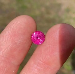 Natural Tourmaline rubellite loose gemstone 3.19 ct., VIVID Pink , Certificate !