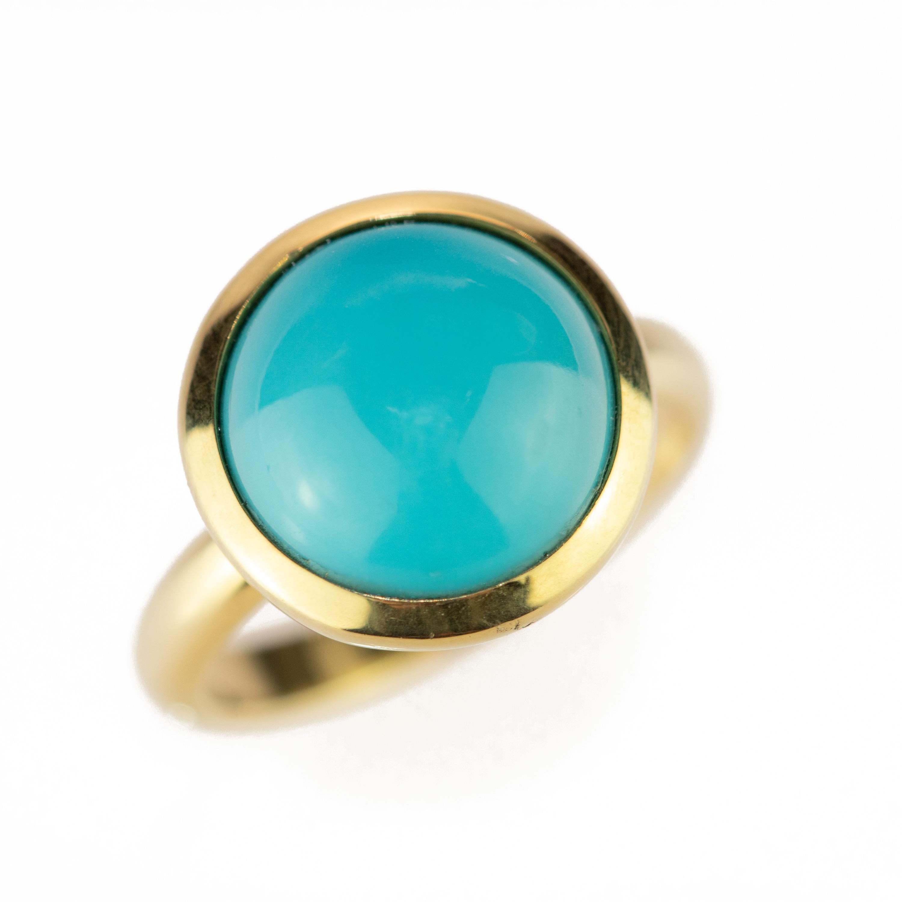 round cabochon ring