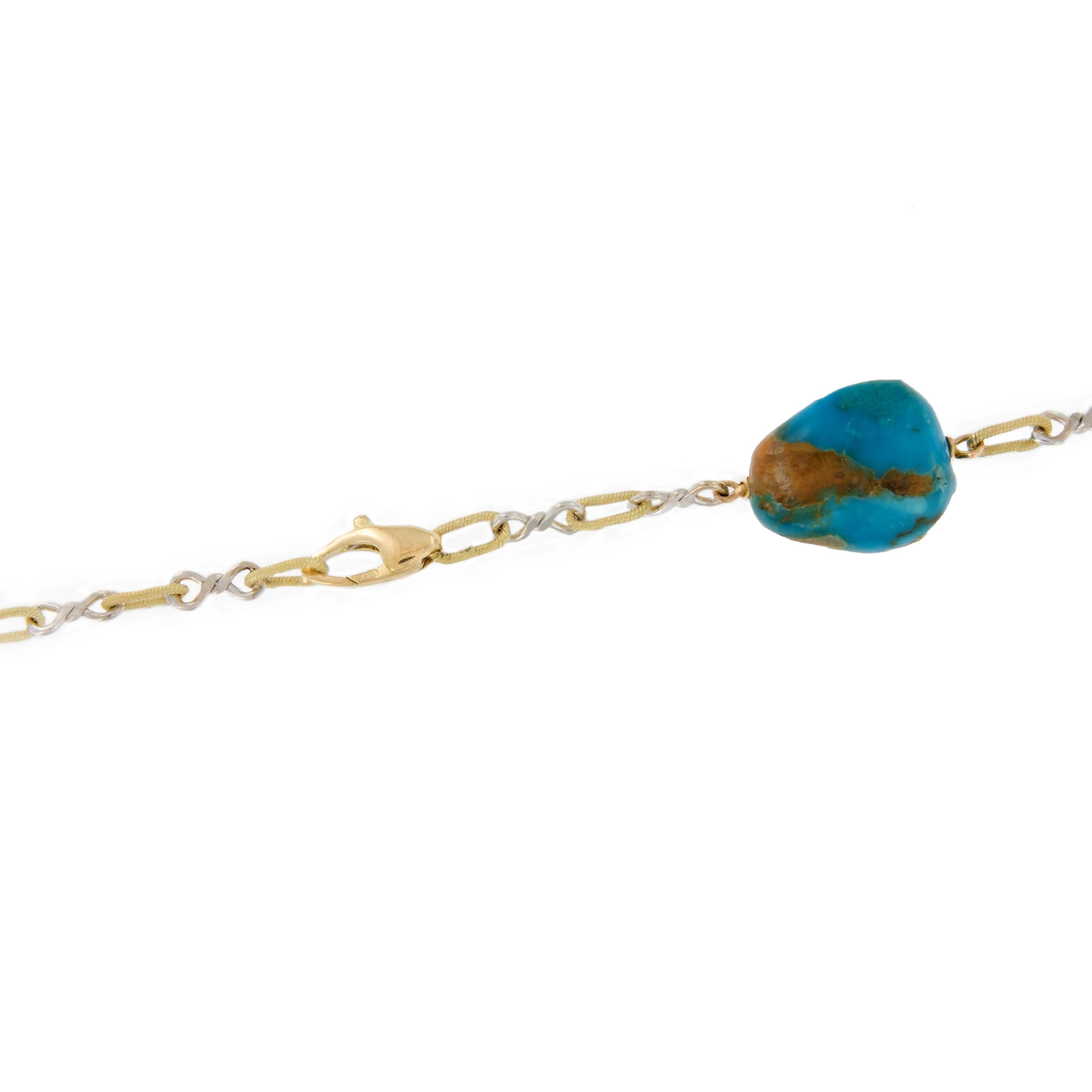 Turquoise is a perennial favorite and these will not disappoint! Beautiful, natural untreated turquoise nuggets from the no longer producing Bisbee mine in Arizona. Bisbee turquoise is well known for superior hardness, bright blue color & unique