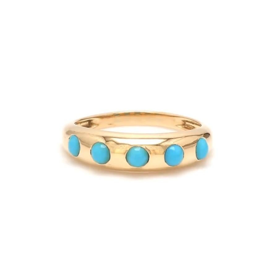 Anello tondo zingaro in turchese Nature, oro  Anello di turchese naturale rotondo cabochon gypsy impilabile dell'Arizona, oro  Anello turchese zingaro oro

DETTAGLI SULLA PIETRA :
✦ Pietra preziosa: Turchese
✦ Tipo di gemma : Nature
✦ Dimensione