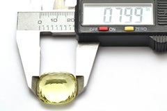 Natural Ukraine Heliodor 37.72 Carat Cushion Shape Loose Gem