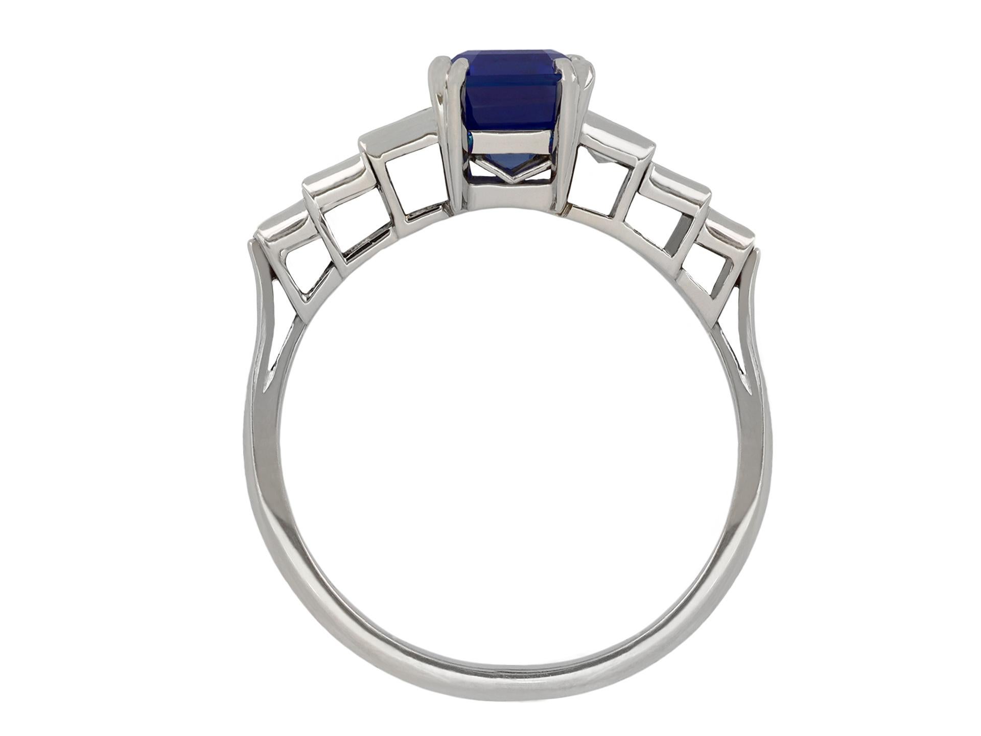 kashmir sapphire ring for sale