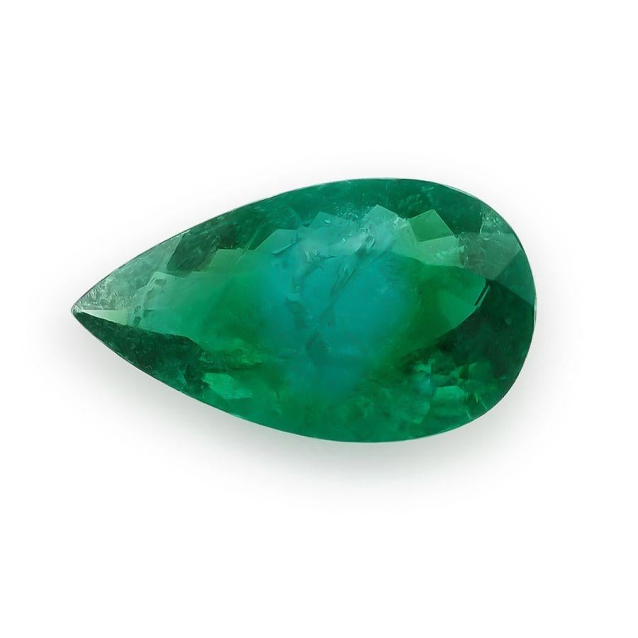 Tormalina Paraiba brasiliana verde blu naturale non riscaldata 1,19 carati / Rapporto AGL In condizioni Nuovo in vendita a Los Angeles, CA