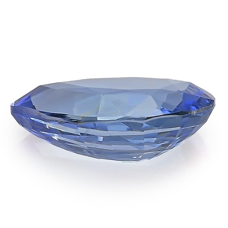Gemma di zaffiro blu naturale non riscaldata da 2.52 carati con rapporto GIA in vendita 3
