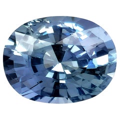 Natural Unheated Blue Sapphire Gemstone 3.11 carats with GIA Report