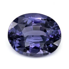 Natural Unheated Color Change Spinel Gemstone 6.06 carats with GIA Report