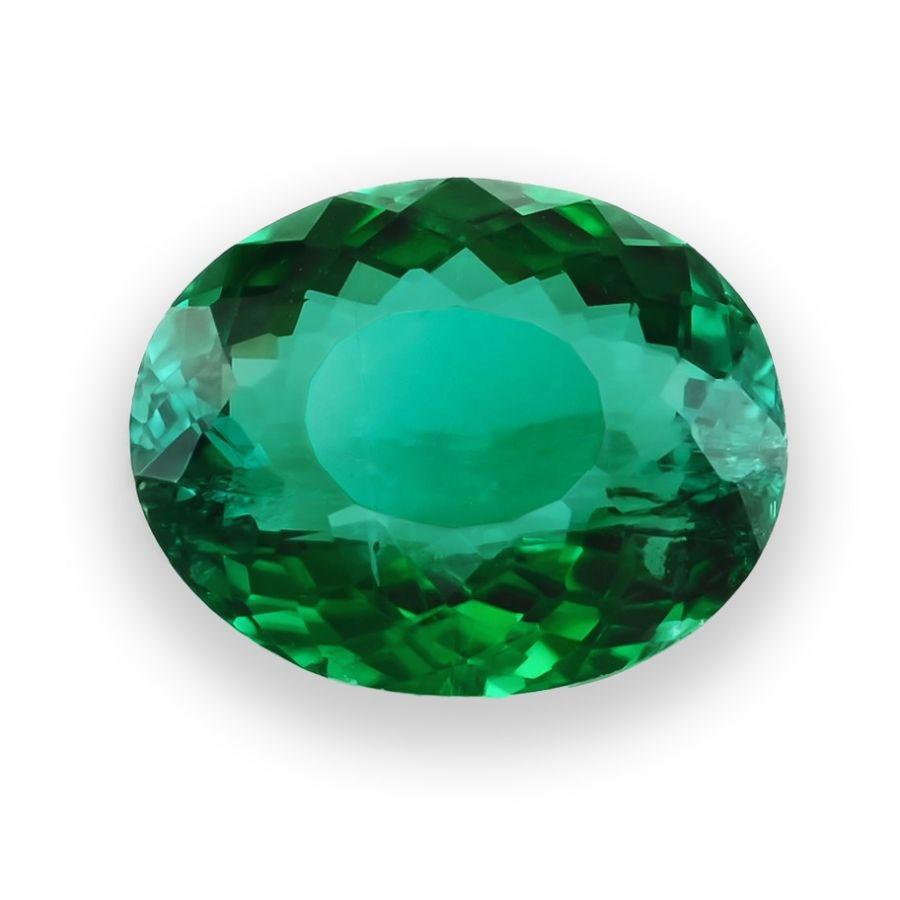 Discover the exceptional beauty of this natural unheated Brazilian Paraiba tourmaline, weighing 1.02 carats. Featuring a vivid green hue, this oval-cut gem is both rare and radiant. With no heat treatment and a GUBELIN report, it offers verified