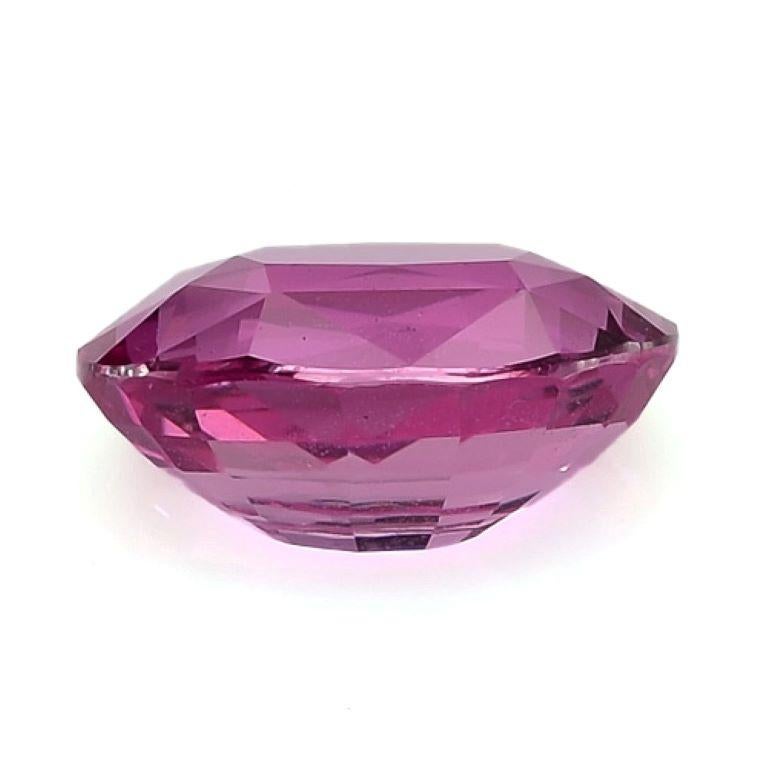 da uomo o donna Gemma di zaffiro rosa del Madagascar non riscaldata Nature 3,05 carati con rapporto GIA in vendita
