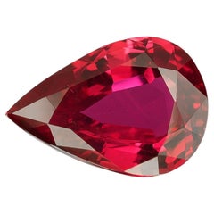 Natural Unheated Mozambique Pigeon Blood Ruby 2.45 carats with GRS/SSEF Report